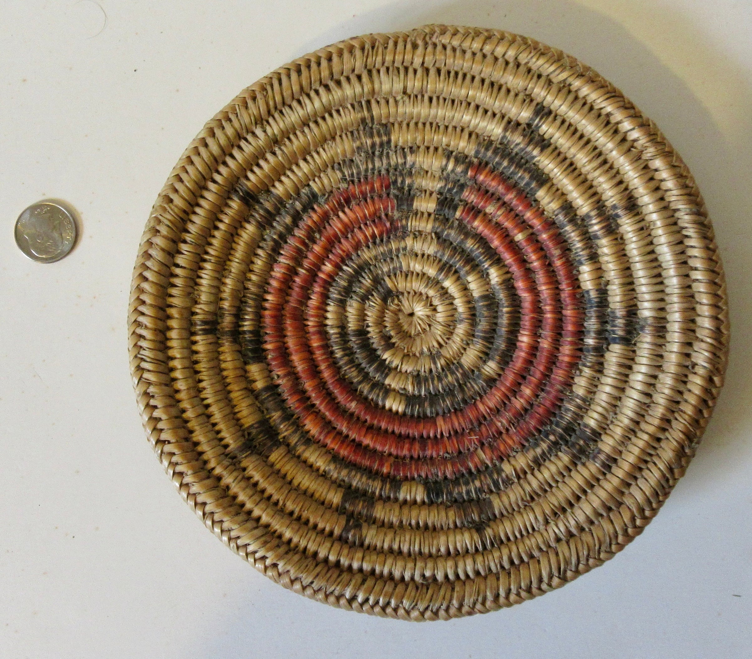 Navajo Ceremonial Basket c/1960-70's; small -6.25